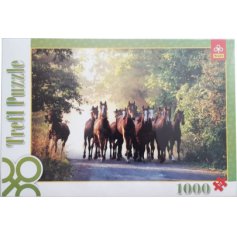 Trefl 1000 ks puzzle Anglické plnokrvníky