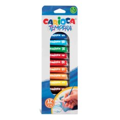 Carioca Temperové farby Carioca 12 ml 12 ks 
