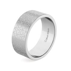 Calvin Klein Štýlový oceľový prsteň pre mužov Iconic 35000437 (Obvod 60 mm)