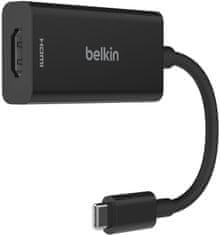 Belkin adaptér USB-C na HDMI 2.1, čierna, AVC013btBK
