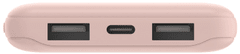 Belkin USB-C PowerBanka, 10 000 mAh, ružová, BPB011btRG