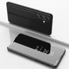 MG Clear View knižkové puzdro na Samsung Galaxy A54 5G, čierne