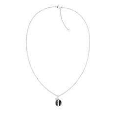 Tommy Hilfiger Štýlový náhrdelník s onyxom 2780761