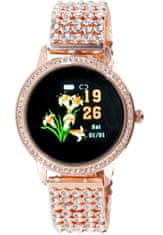  Smart Watch Stone LW20 - chytré hodinky, Rose Gold