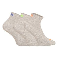 Puma 3PACK ponožky sivé (271080001 081) - veľkosť M