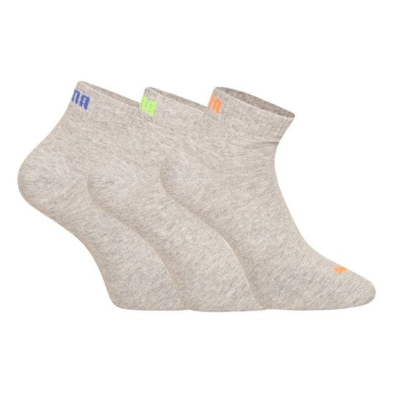 Puma 3PACK ponožky sivé (271080001 081)