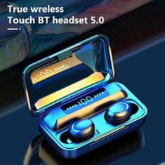 MXM Slúchadlá Bluetooth TWS F9-5C Tmavomodrá