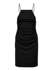 Jacqueline de Yong Dámske šaty JDYFARAH Slim Fit 15275038 Black (Veľkosť XL)