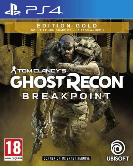 Ubisoft Tom Clancy's Ghost Recon Breakpoint (Gold Edition) (PS4)