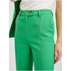 Orsay Zelené dámske nohavice splývavého strihu ORSAY_390309865000 38