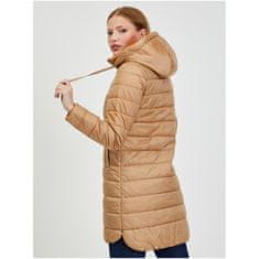 Orsay Svetlohnedý dámsky zimný prešívaný kabát ORSAY_809017085000 36