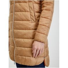Orsay Svetlohnedý dámsky zimný prešívaný kabát ORSAY_809017085000 36