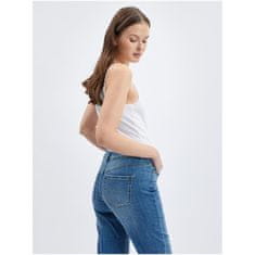Orsay Tmavomodré dámske džínsy rovného strihu ORSAY_314092-558000 36
