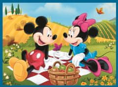 Trefl Sada 3v1 Mickey a priatelia (2x puzzle + pexeso)