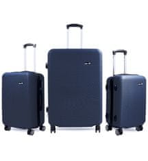 Aga Travel Sada cestovných kufrov MR4651 Tmavo modrá