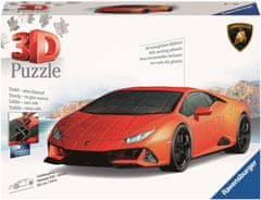 Ravensburger 3D Puzzle Lamborghini Huracán Evo oranžové 108 dielikov