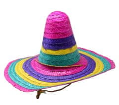 Guirca Mexický klobúk Sombrero multifarebný 50cm