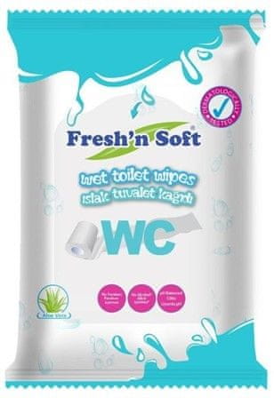 Fresh´n soft Freshn soft vlhky toaletny papier VEGAN 60ks