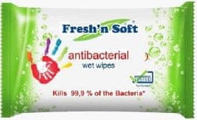 Fresh´n soft Freshn soft vl. utierky na ruky antibakterialne 60ks