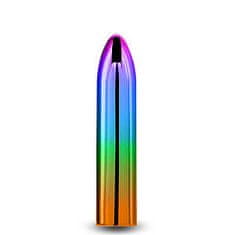 NS Novelties CHROMA Rainbow (Medium), klasický vibrátor duhový