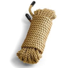 NS Novelties BOUND Rope (Gold), 7,5 m lano zo syntetických vlákien