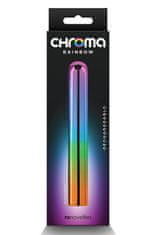 NS Novelties CHROMA Rainbow (Large), klasický vibrátor duhový
