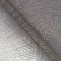 DESIGN 91 Behúň na stôl Goja, strieborný s lesklým vzorom 40 x 140 cm
