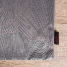DESIGN 91 Behúň na stôl Goja, strieborný s lesklým vzorom 40 x 140 cm