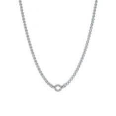 Rosato Trblietavý strieborný náhrdelník s krúžkom na prívesky Storie RZC052