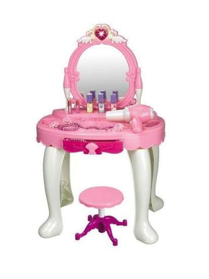 Baby Mix Detský toaletný stolík so stoličkou Baby Mix
