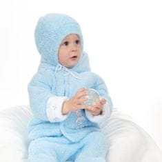NEW BABY Zimná čiapočka New Baby Nice Bear modrá 74 (6-9m)