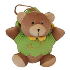 Baby Mix Detská plyšová hračka s hracím strojčekom Baby Mix medvedík zelený 