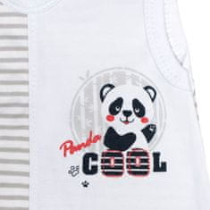 NEW BABY Dojčenské dupačky New Baby Panda 62 (3-6m)