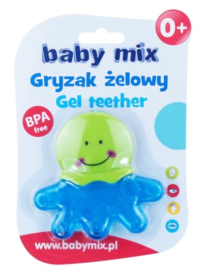 Baby Mix Chladiace hryzátko Baby Mix chobotnica