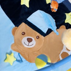 PLAYTO Hracia deka s melódiou PlayTo spaci medvedík modrá 