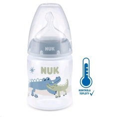 Nuk Dojčenská fľaša NUK First Choice Temperature Control 150 ml blue 