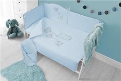 BELISIMA 3-dielne posteľné obliečky Belisima Amigo 90/120 modré 