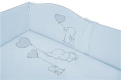 BELISIMA 3-dielne posteľné obliečky Belisima Amigo 90/120 modré 