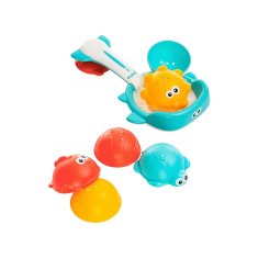 AKUKU Hračky do vody kôš s hračkami Akuku 
