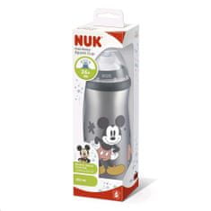 Nuk Detská fľaša NUK Sports Cup Disney Cool Mickey 450 ml grey 