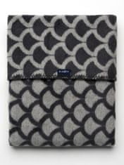 Womar Detská bavlnená deka so vzorom Womar 75x100 sivo-grafitová 