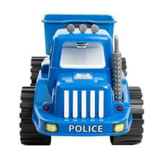 BAYO Detské policajné odrážadlo BAYO POLICE 70 cm modré 