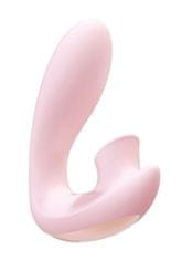 Shots Toys Irresistible Desirable pink vibrátor so stimulátorom klitorisu
