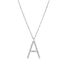 Rosato Strieborný náhrdelník s príveskom A Cubica RZCU01 (retiazka, prívesok)