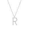 Strieborný náhrdelník s príveskom R Cubica RZCU18 (retiazka, prívesok)