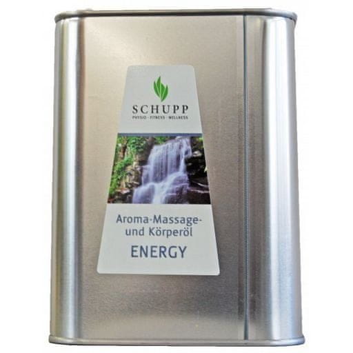 Schupp Aromatický masážny a telový olej Energy, 2500 ml