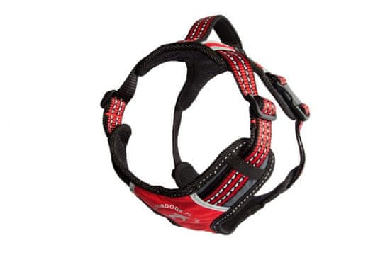 ALL FOR DOGS Postroj 2x-Sport Red S