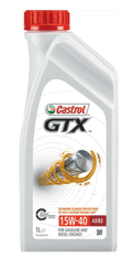 CASTROL Motorový olej Castrol GTX 15W40 1L