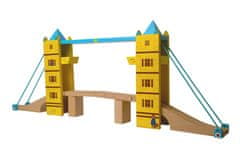 Small foot zdvíhací most vláčikodráhy Tower Bridge Paddington