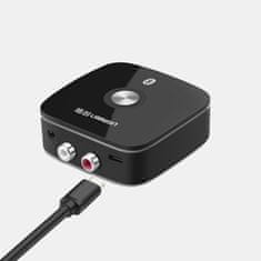 Ugreen Bluetooth audio prijímač aptX 2RCA / 3.5mm jack, čierny